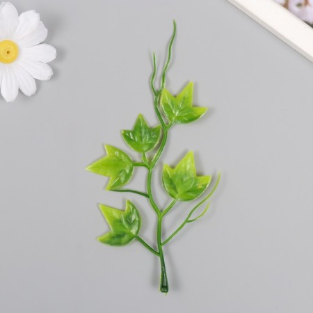 Artificial plant for creativity "ivy" set 8 pcs green 16 cm-1