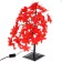 LED bush “Lilies red 30 cm, 32 LED, blinking, 220 V, glow of multi (RG/RB)