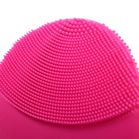 Vibro-massager for cleansing the face Luazon LEM-42, ultrasound, 150 mA/h, from USB, mix-3
