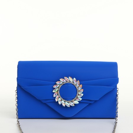 Female bag on a magnet, blue color