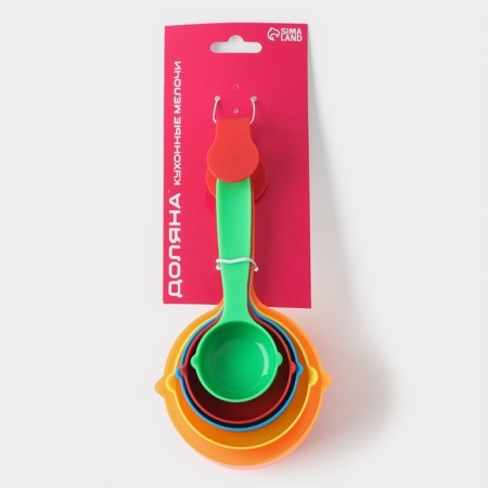 A set of measuring capacities of the VOLEAN “Shine”, 5 pcs: 30 ml, 60 ml, 80 ml, 125 ml, 250 ml-8