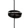 Lamp Bayerlux rattan 1he27 15W orange 20x20x120 cm