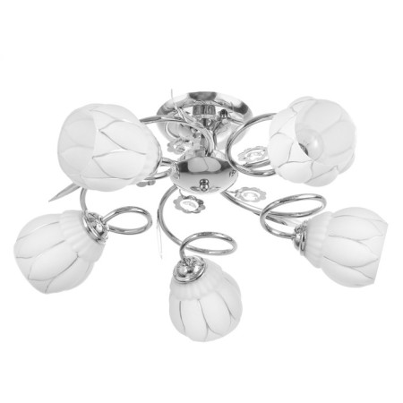 Viola chandelier 5x40W E27 Chrome Model: 2612379