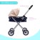 Stroller for dolls, metal frame, universal