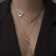 Piece "Chain" letter R, color silver, 56 cm