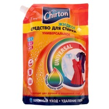 Жидкое средство для стирки Chirton, гель, универсальное, 1 л