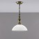 Suspended Citilux "Adriana" CL405213, 30x30x33 cm, 1x75W, E27, brown color