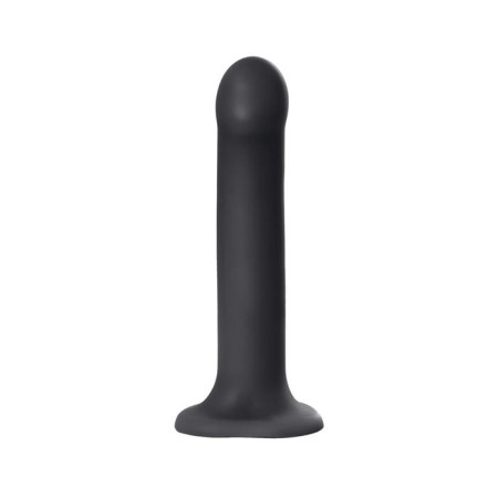 Belt strap-on on suction cup Strap-on-me, silicone, black color, 19 cm-1