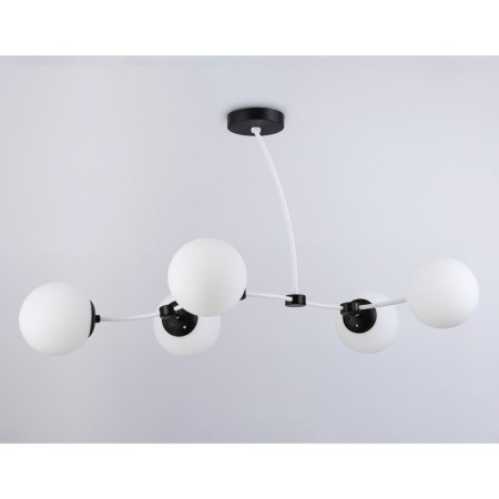 Suspended Ambrella Light, Modern, TR2546, 5HE27, white, black color-1