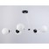 Suspended Ambrella Light, Modern, TR2546, 5HE27, white, black color