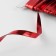 Oblique bike, leatherette, 8 mm × 10 ± 1 m, red color