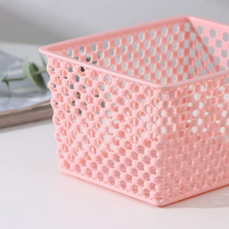 Basket for storage "Basket", plastic, 14.5 × 11.5 × 8 cm, color mix-2