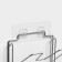 Vertical lid stand, 5 tiers 15 × 16 × 36 cm, color chromium