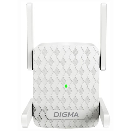 DIGMA D-WR310 (D-WR310V2) N300 Wi-Fi White wireless signal-4