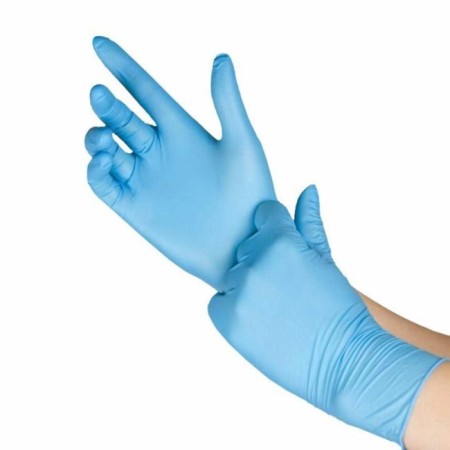 Benovy Medical Gloves, Nitrilum, size L, 50 pairs, blue-4