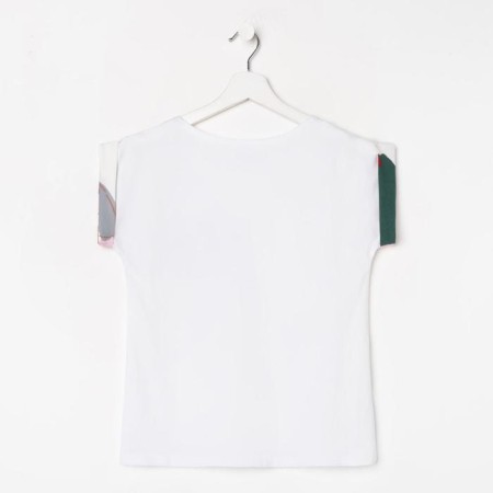 Women's T -shirt with KAFTAN Pocket "Flowers" p. 40-42-9