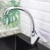 BouOU B8173-10HF kitchen mixer, 40 mm cartridge, single-leaf, brass, chrome
