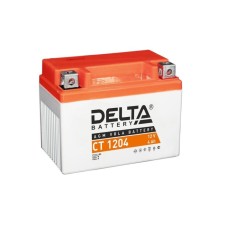 Battery Delta CT 1204, 4 Ah, 12 volts, o/p, starter current 50 A