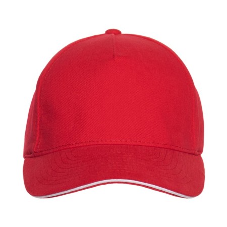 Unisex baseball cap, size 56-58, red color-2