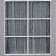 Garland "Curtain" 2 x 1.5 m, IP44, transparent thread, 280 LED, warm white glow, 8 modes, solar battery