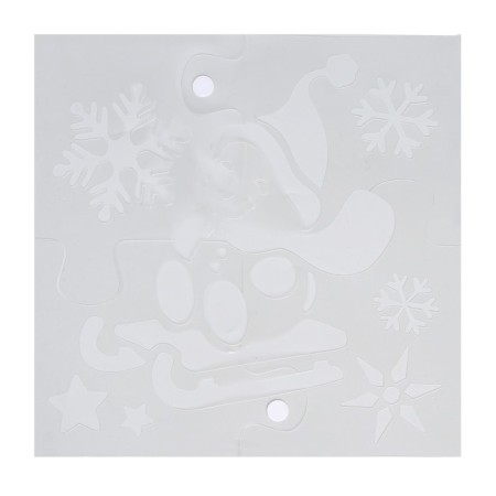 Set for creativity "draw in the snow. New Year"-4