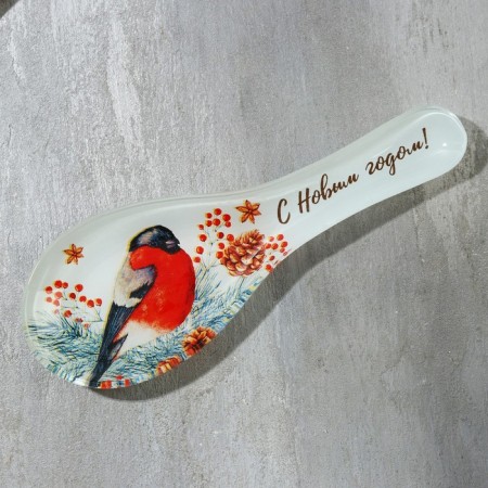 Gift set New Year's "New Year": a spoon stand, scapula-4