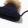 Children's hat with insulation, rn 35-40, dark blue color