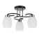 Люстра Krit 29 см, d 47 см, 3x40Вт E27