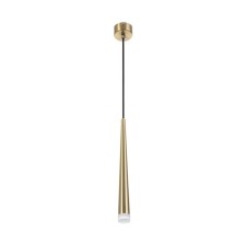 Bayerlux suspension of Bayerlux “Titan” LED 6W 4000k gold 3.2x3.2x33-233cm