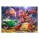 Puzzles 2 in 1 "Transformers and transport No. 1", 104 elements in each puzzle