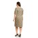 Women's dress, size 54, brown color
