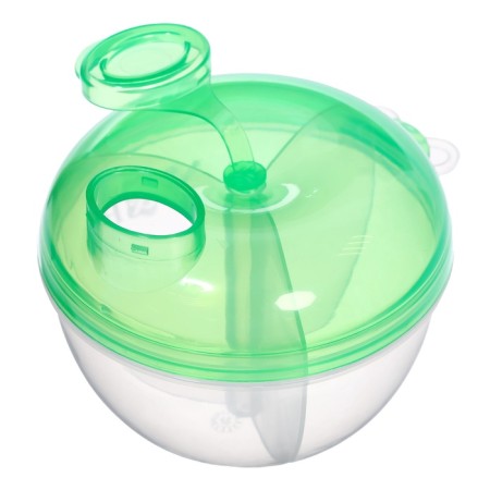 A container for a mixture with a dispenser, green-2