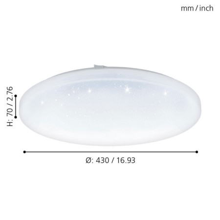Frania-S lamp, 1x33.5W LED, 3000K, 3900LM, white color-1