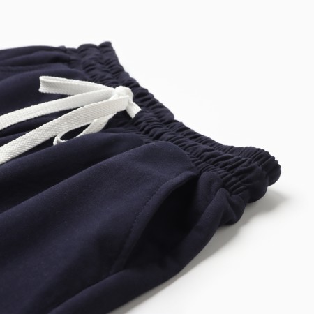 Women's shorts, dark blue color, size 44-1