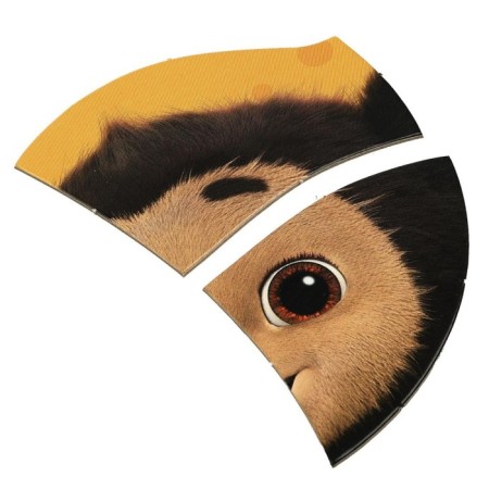 Puzzle in the frame "Cheburashka"-3