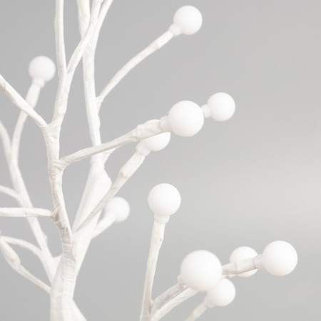 LED “Pearls” LED 45 cm, 24 LED, constant glow, AAX3 batteries (not complete), USB, glow warm white-2