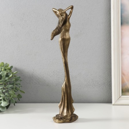 Polystone souvenir "Liberation" under bronze 8.5x7x34 cm-2
