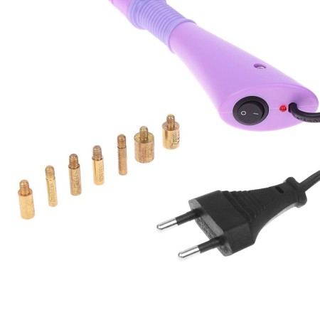 Thermal applianator for sticking rhinestones, 7 nozzles, No.or-01-2