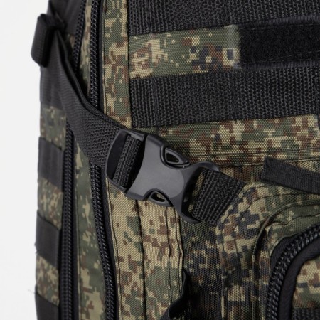 Tactical backpack, TAIF, 35 l, lightning department, 2 outer pockets, camouflage color/green-10