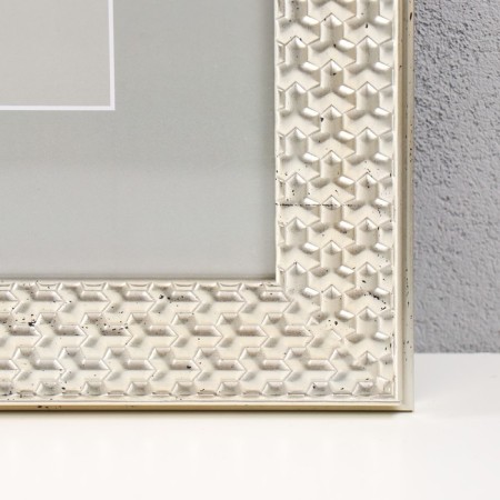 Photo frame Plastic "Grace" 30x40 cm, silver (plastic screen)-1