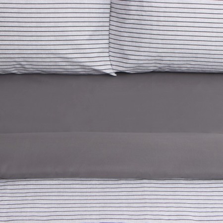 Bedding Ethel 2 joint venture Stripes 180x215 cm, 200x225 cm, 50x70 ± 3 cm-2 pcs, Novosatin-1