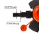 Spray-sprayer, fitting under the hose 1/2 "-3/4", plastic, "beetle"