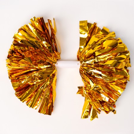 Pompom, golden color-1