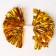 Pompom, golden color