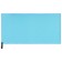 Microfiber towel, size 40x80 cm, blue color