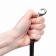 Leather leather single -layer, driven, 1.41 m x 1.2 cm, black