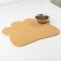 A rug for a bowl and a “foot” tray, beige, 33.3x42.5 cm