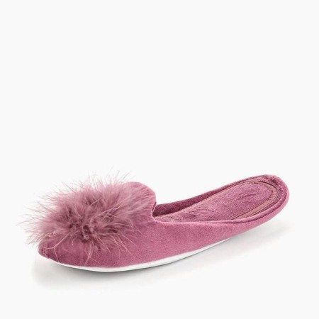 Slippers # 10 women, size 36, purple color