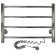 The heated towel rail "Sanprise" Aurora P10, 500x1000 mm, right, chrome