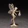 Souvenir "Fairy", with crystals, 6x4x11 cm